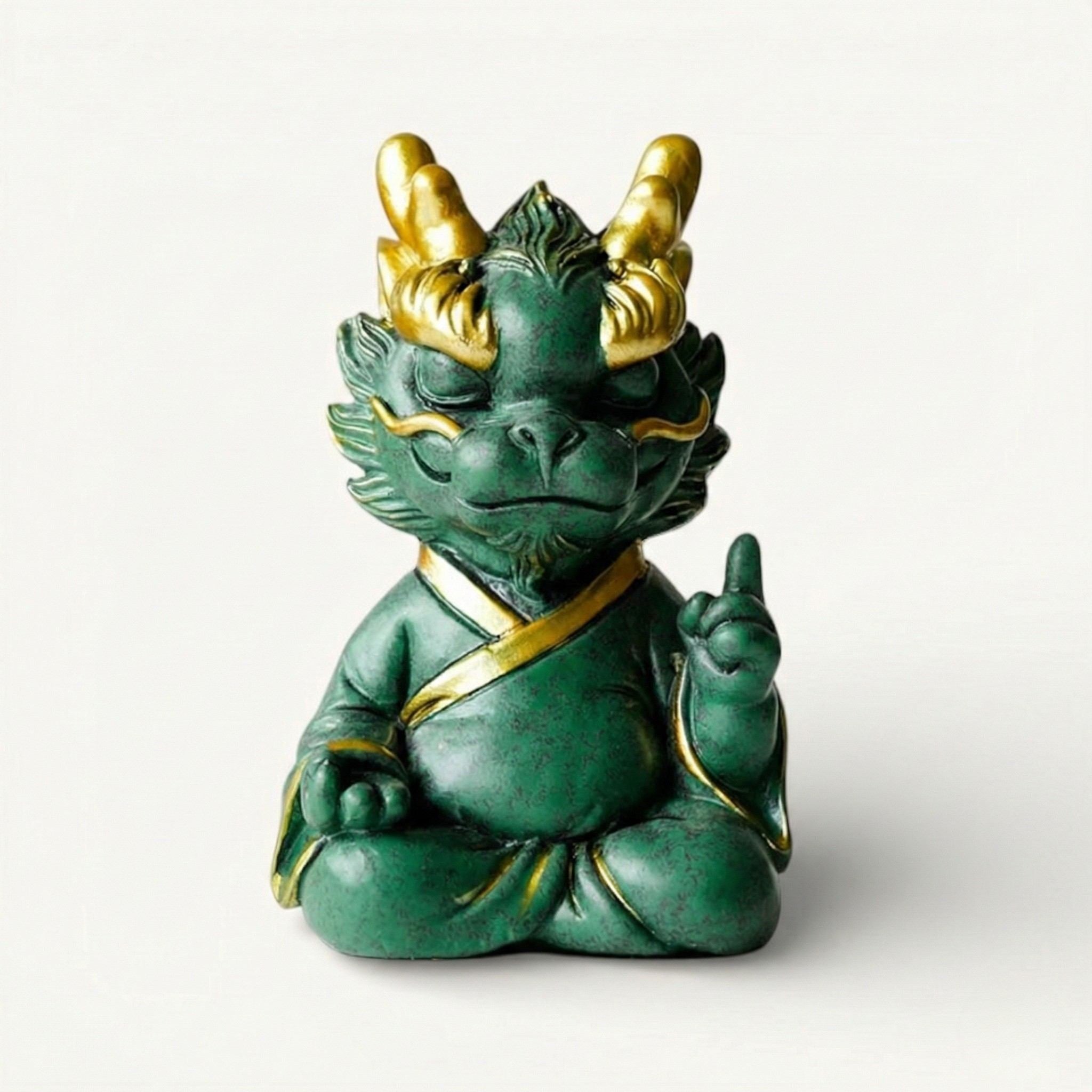 Abundance & Flow Zen Stone Sculpture – Dragon (Symbol of Momentum)