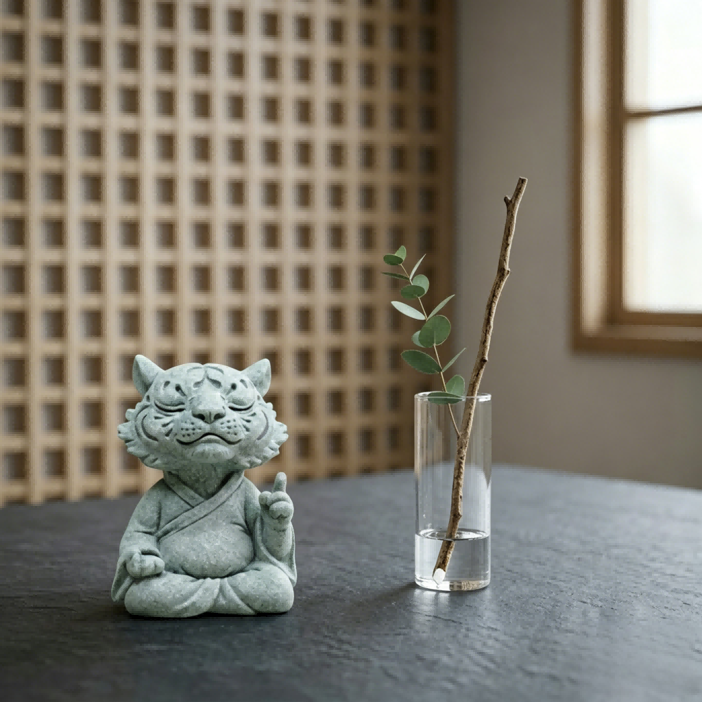Tiger Sculpture