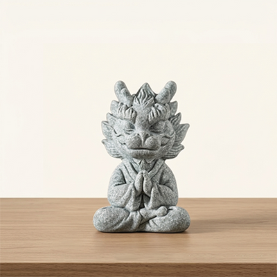 Prayer Dragon Sculpture