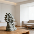 Prayer Dragon Sculpture