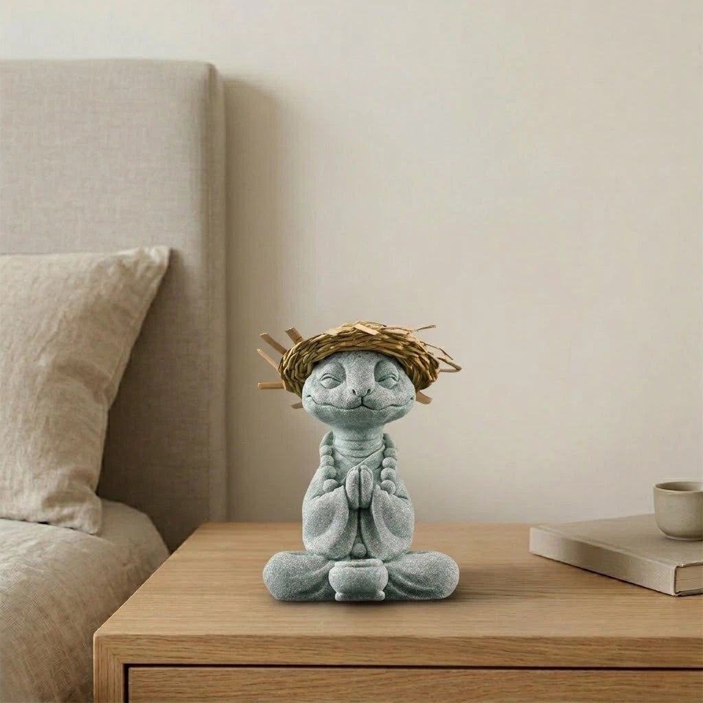 Straw-Hatted Serpent Incense Holder
