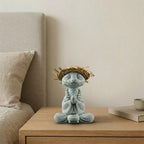 Straw-Hatted Serpent Incense Holder