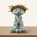 Straw-Hatted Serpent Incense Holder