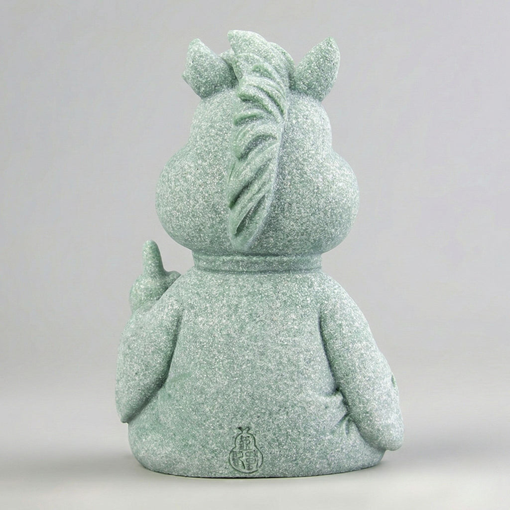 Abundance & Flow Zen Stone Sculpture – Horse (Symbol of Progress)