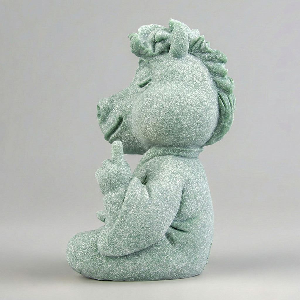 Abundance & Flow Zen Stone Sculpture – Horse (Symbol of Progress)