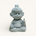 Clarity & Presence Zen Stone Sculpture – Monkey (Curiosity)