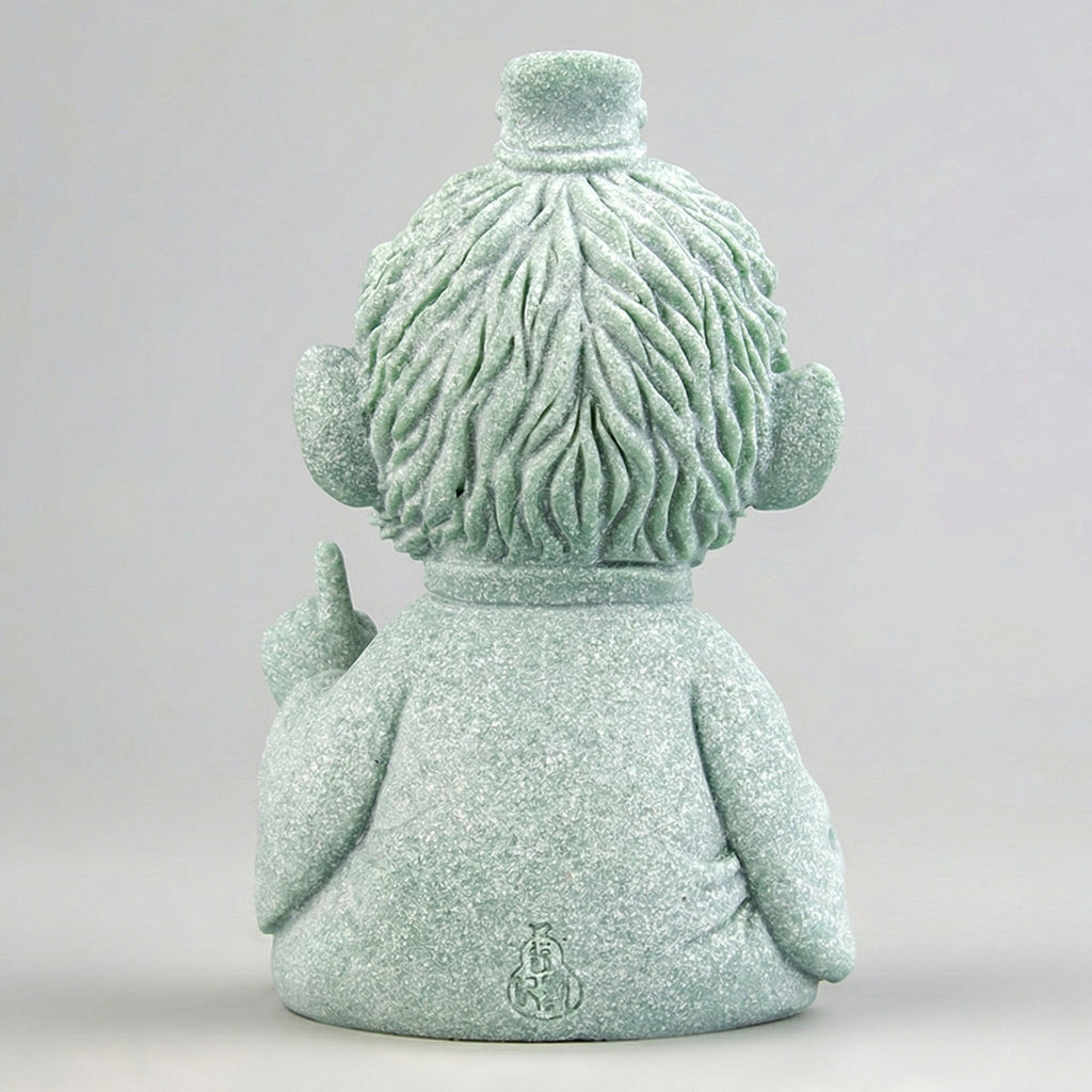 Clarity & Presence Zen Stone Sculpture – Monkey (Curiosity)