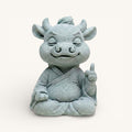Long Life & Prosperity Zen Stone Sculpture – Ox (Steadiness)