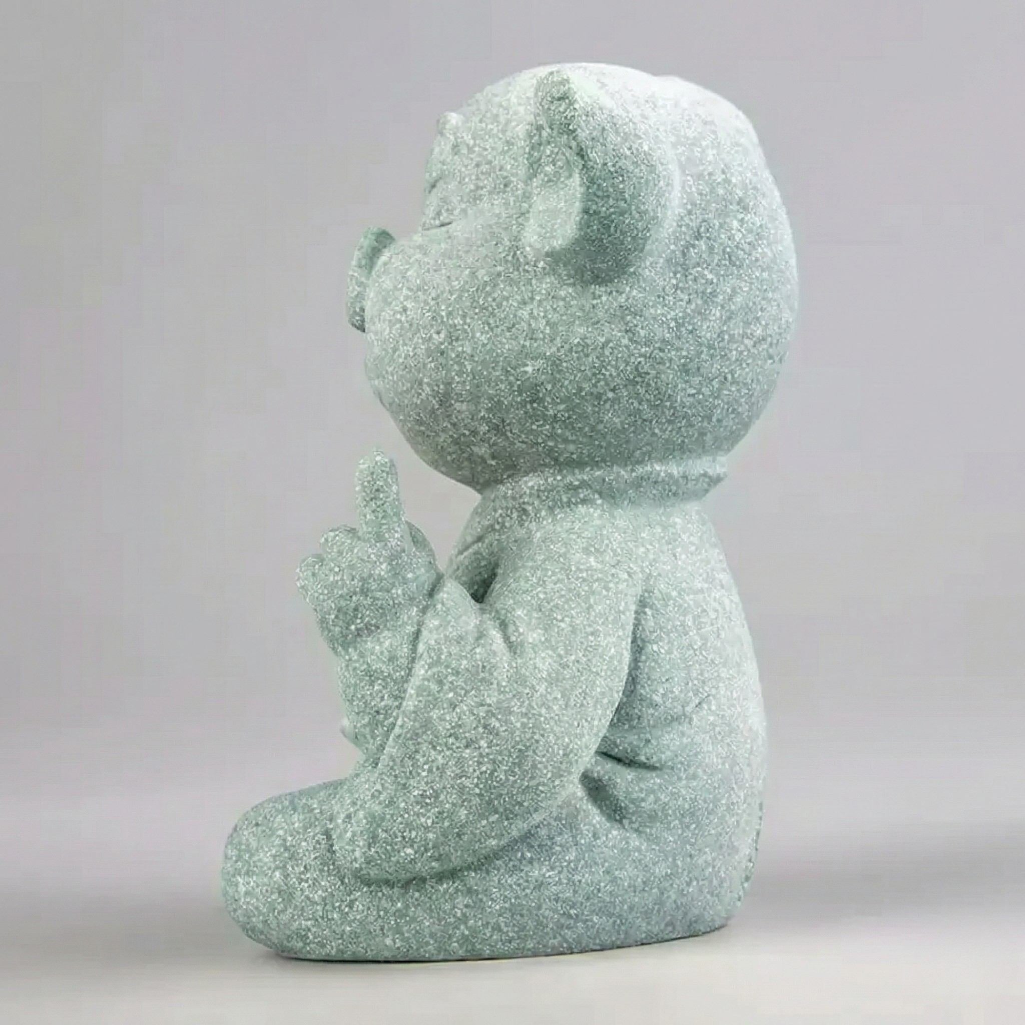 Long Life & Prosperity Zen Stone Sculpture – Pig (Contentment)