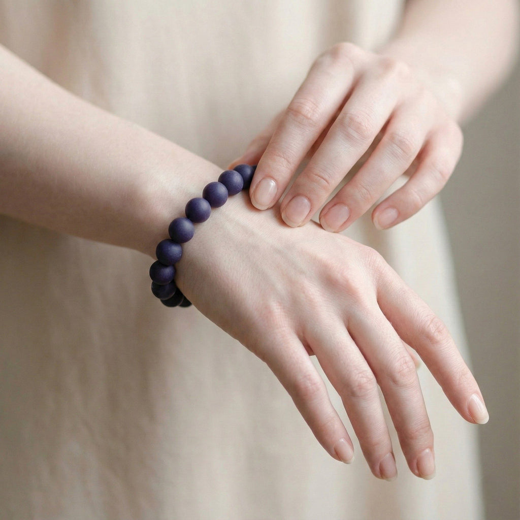 Violet Still Incense Bracelet