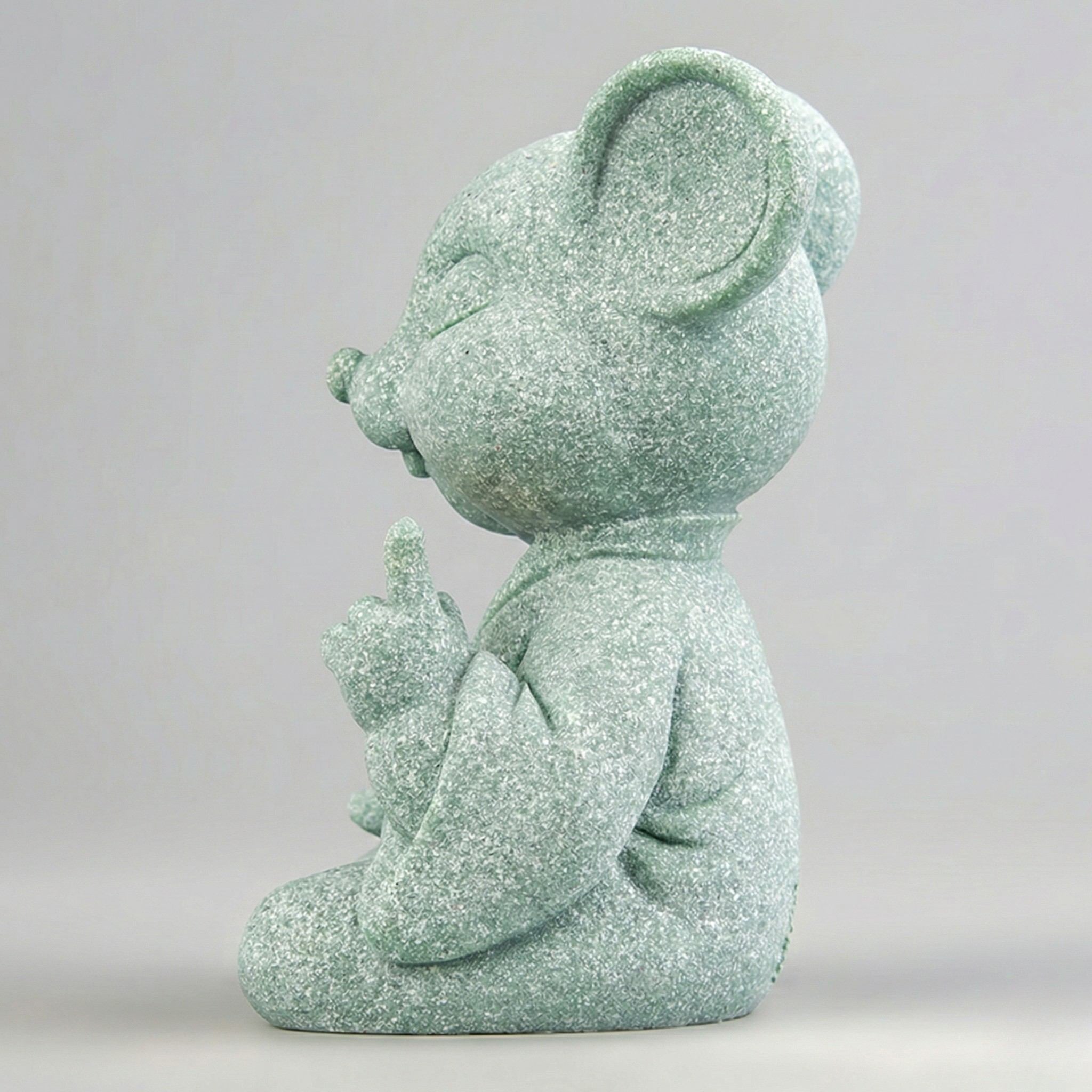Abundance & Flow Zen Stone Sculpture – Rat (Symbol of Opportunity)