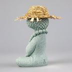 Straw-Hatted Serpent Incense Holder