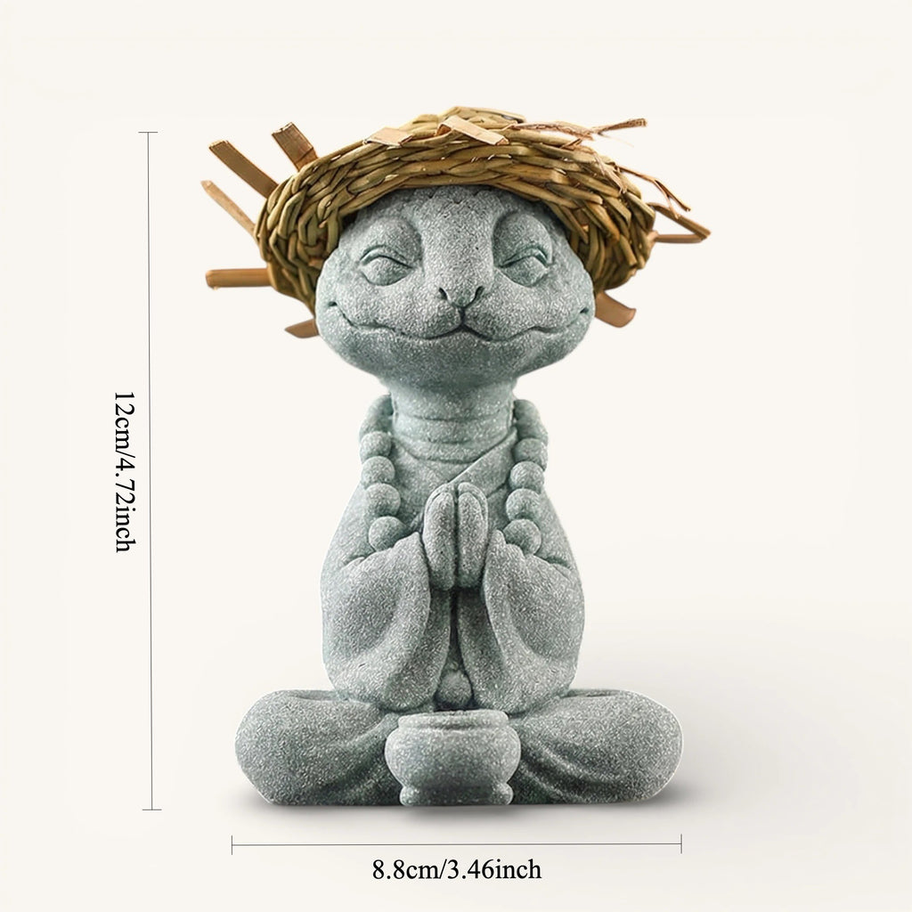 Straw Hat Snake Zodiac Figure – Zen Praying