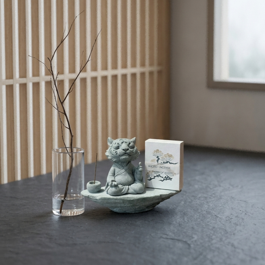 Tiger Tabletop Ritual Set