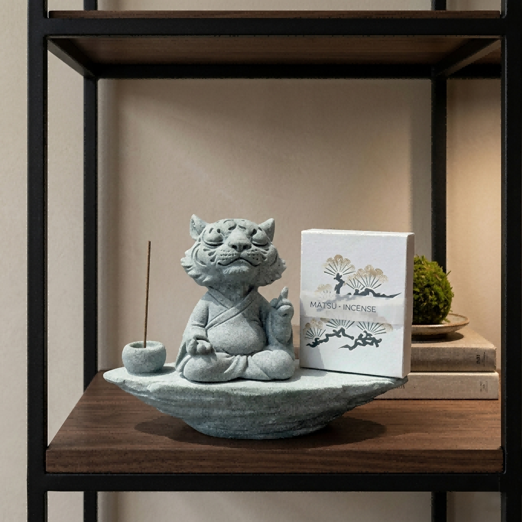 Tiger Tabletop Ritual Set