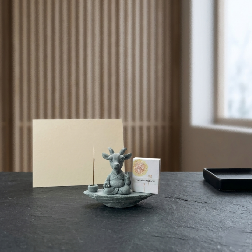 Goat Tabletop Ritual Set